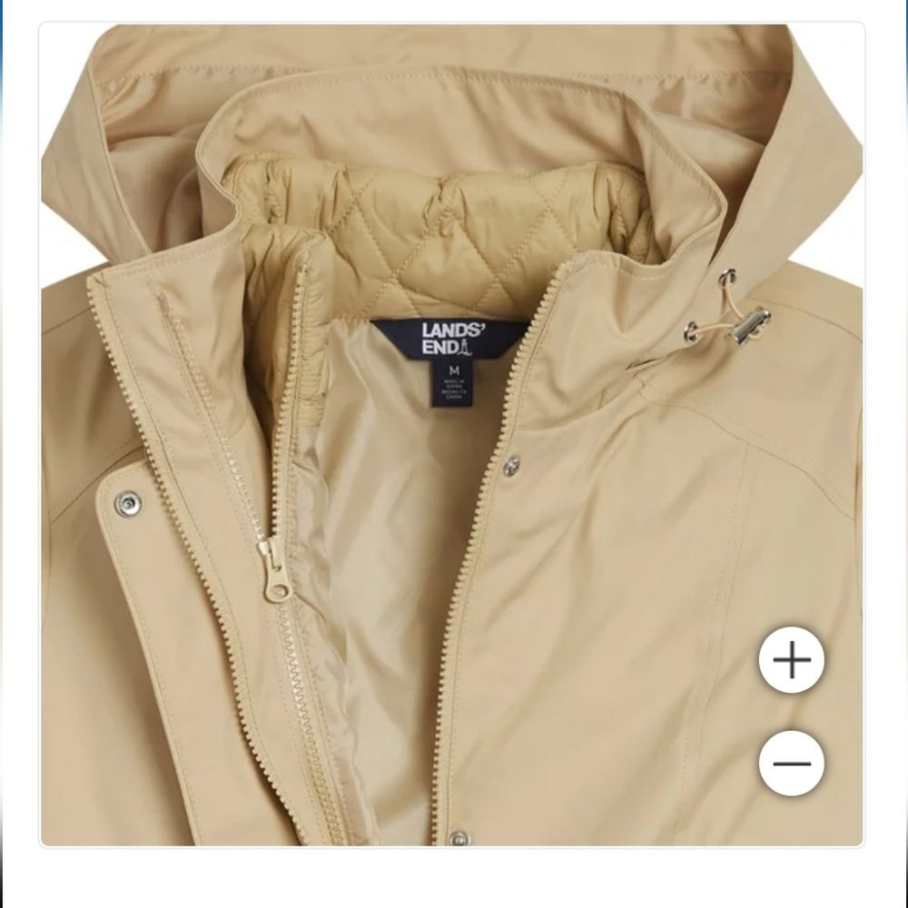 Lands' End Ladies' 3-in-1 Systems Jacket Size XS - Picture 6 of 9